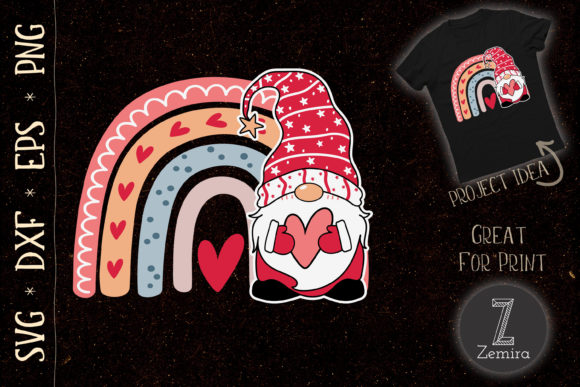 A Festive Gnome Graphic for T-Shirt Designs