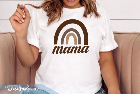 A Retro Mama Typography Graphic for Vibrant T‑Shirt Designs