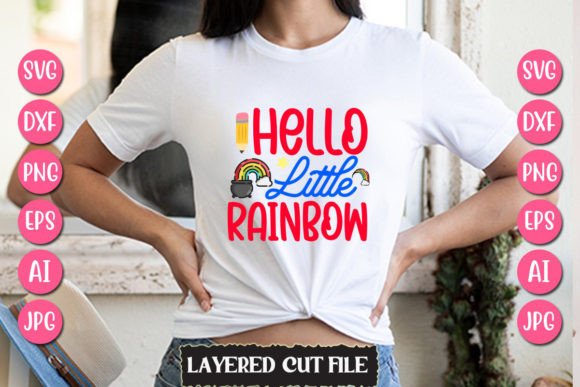 Hello Little Rainbow: Graphics & T-Shirt Designs Review