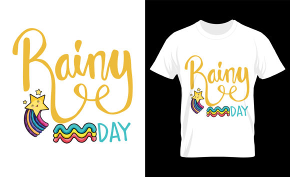 Rainbow T-Shirt Design 2: A Versatile Graphic for Modern Branding
