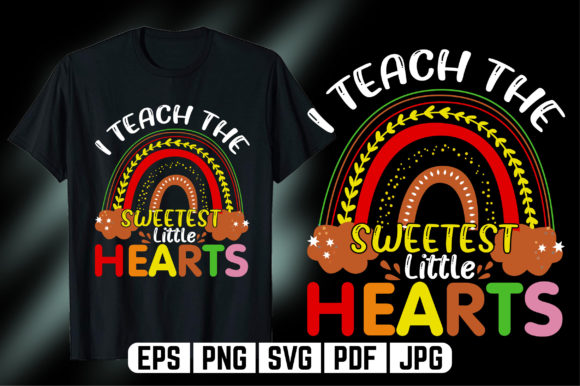 Rainbow Teacher Graphics: A T-Shirt Design Asset Review