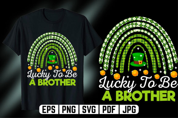 Reviewing the Rainbow Lucky to Be SVG T-Shirt Design