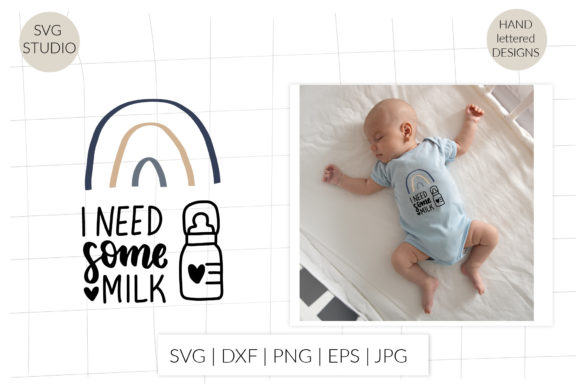 Why “I Need Some Milk” Is a Go-To Baby Embroidery Design